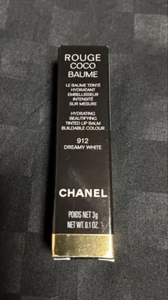 新品未使用 CHANEL ルージュ ココ ボーム 912 ドリーミー ホワイトのサムネイル