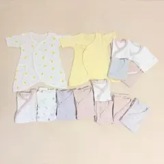 新生児　50-60cm ベビー肌着　まとめ売り15点