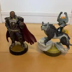 amiibo ゼルダの伝説 ガノンドロフ ウルフリンク 2体セットのサムネイル