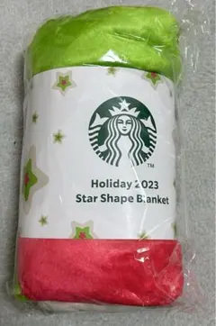 値下げスターバックス ホリデー2023 スターシェイプブランケット