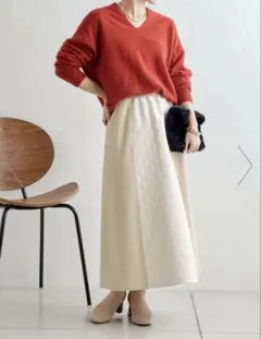 Jena　espace merveilleux キルト切り替ロングスカート Ｆのサムネイル