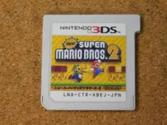 r★３ＤＳ★ＮＥＷ　ニュー・スーパーマリオブラザーズ２（ソフトのみ）☆送料込み☆