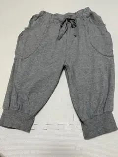サルエルパンツ スウェット 7分丈 Ｌサイズ　レディース　ルームウェア下　膝下