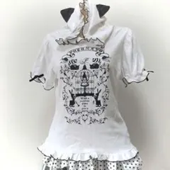 PUTUMAYO プトマヨ　フリル半袖ブラウス プトマヨ PUTUMAYO 猫耳フリルブラウス 半袖 - メルカリ