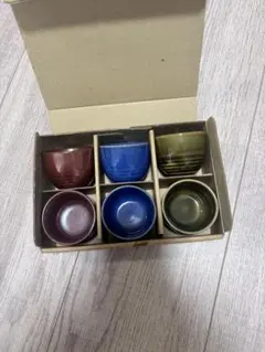 今週削除！陶器製お猪口6個セット
