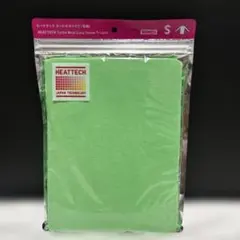 新品ユニクロ　ヒートネック　タートルネックTシャツS緑グリーン