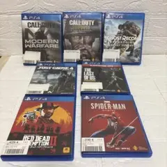 PS4 ソフト　まとめ売り　コールオブデューティ　ジャストコーズ