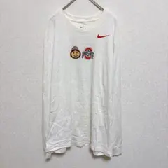 ナイキ 長袖 Tシャツ ロゴ L 白 綿 カジュアル アメカジコーデ トップスのサムネイル