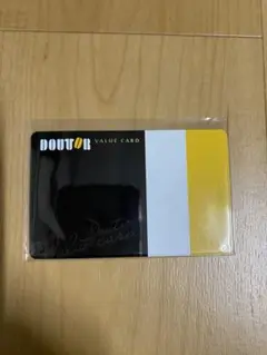ドトールブラックカード【新品、ピン未削り】