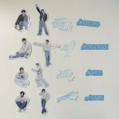 RIIZE 渋谷109 ポップアップ フレークシール