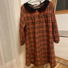 チェック　ワンピース　earth