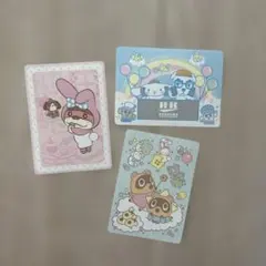 とびだせどうぶつの森 サンリオ　ステッカー