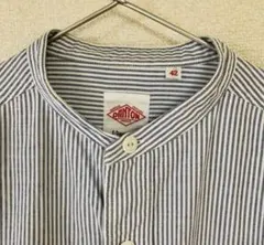 【試着のみ】DANTON/ダントン バンドカラーシャツ