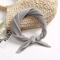 新品　プリーツスカーフ