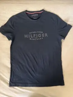 ネイビー ロゴプリント Tシャツ