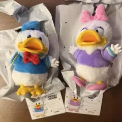 ポップマート　ミッキーファミリー　ドナルド　デイジー　ぬいぐるみセット