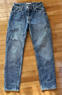 ZARAデニム　ダメージ