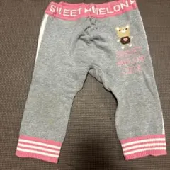 SWEET MELON クマ刺繍パンツ 95cm未満