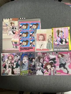 【写真3枚目まであります】僕のヒーローアカデミア 麗日お茶子セット