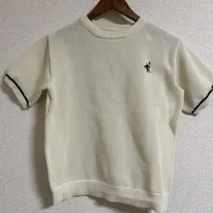 Classical Elf 半袖 ニット Tシャツ アイボリーのサムネイル