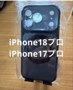 iPhone17プロ iPhone18プロ ケース ブラックMagSafe