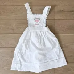 新品プティマイン マイメロジャンバースカートワンピースL120-130cm