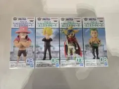 ワンピース　ワールドコレクタブル　エニエスロビー編1、2 4個セット