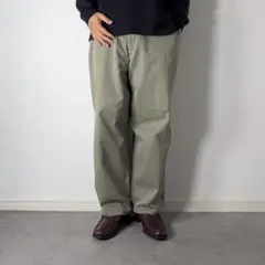 90sDOCKERS チノトラウザーズ グレージュ 軍チノ 古着