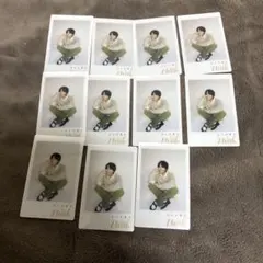 なにわ男子　I Wish 大西流星　チェキ風カード11枚セット