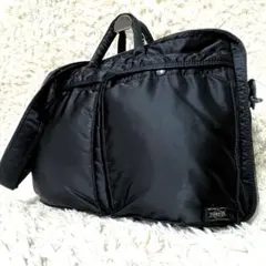 廃盤品】PORTER タンカー 2way ブリーフケース 2層 黒 A4収納可 - メルカリ