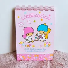 希少レア キキララ シール付き メモ帳 1998年製 산리오 헤세이 레트로