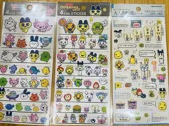 たまごっち　大人の図鑑シール　おみせっち編① 4SIZE STICKER