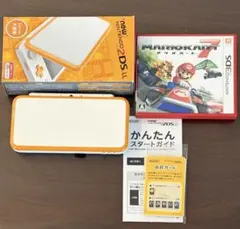 Newニンテンドー2DS LL本体 ホワイト×オレンジ 箱付き