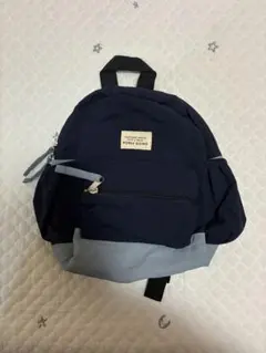 ネイビー ナイロンリュック 小型