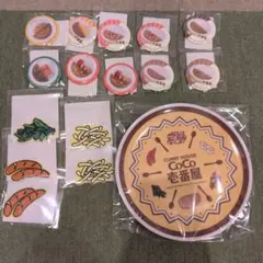 CoCo壱番屋 缶バッジ7種 プレート付き