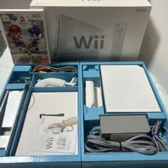 Nintendo Wii 本体 ホワイト ソフト付き マリオソニック