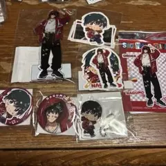 サカモトデイズ 南雲 キャラ福くじ アクリルスタンド 缶バッジ ステッカーセット