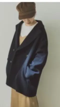 アーバンリサーチ ピーコート ネイビー