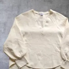 美品★green label relaxing Vネックトレーナーゆったりサイズのサムネイル