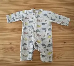 【西松屋 ベビー ロンパース 恐竜 60-70サイズ】