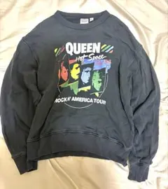 GU QUEEN クイーン スウェット ブラック