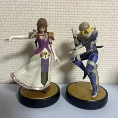 ゼルダの伝説　amiibo アクションフィギュア2体セット