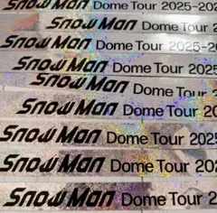 Snow Man Dome Tour 2025-2026 銀テ 銀テープ 1本
