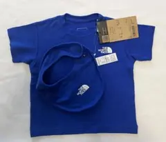 新品タグ付き　THE NORTH FACE Tシャツ・ビブセット　サイズ80