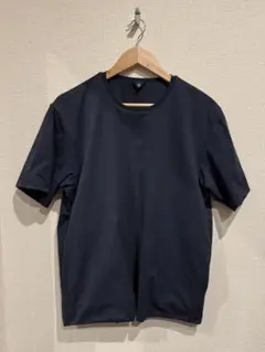 ダブルテーラリング ハーフスリーブ Tシャツ デサント オルテライン ネイビーのサムネイル