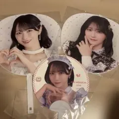=LOVE 野口衣織 クリアうちわ 3枚セット