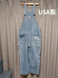 希少　XS RRL limited Editionジャングルクロスオーバーオール RRL 【LIMITED EDITION】 【ジャングルクロスオーバーオール】 - メルカリ