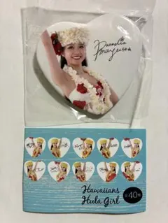 フラガール缶バッジ　プアメリア真由　ソロダンサー