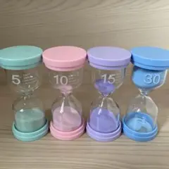 砂時計セット 5分 10分 15分 30分　子ども