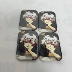 あくねこ アモン ヴィレヴァン スクエア缶バッジ まとめ売り - メルカリ